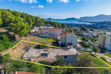Πόρτο Ράφτη, οικόπεδο 625τμ, θέα θάλασσα, τιμή 230000€