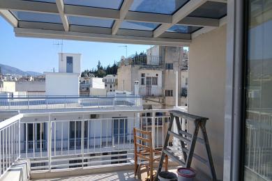 Νέος Κόσμος, ρετιρέ 50τμ, ανακαινισμένο, μεγάλες βεράντες,